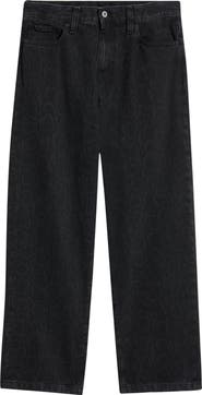 Carhartt Work In Progress Landon Snakeskin Print Wide Leg Jeans