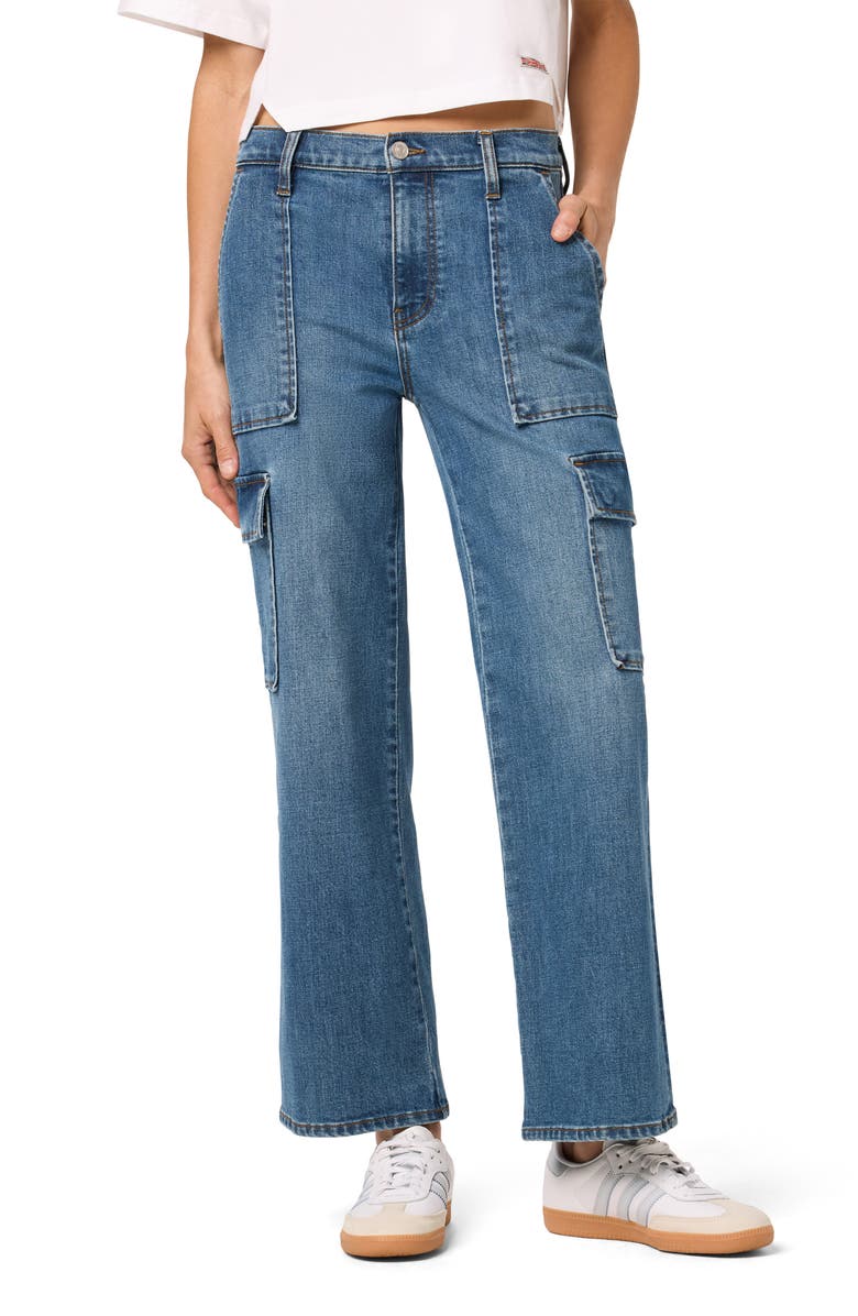 Hudson Jeans Rosalie High Waist Wide Leg Jeans, Main, color,