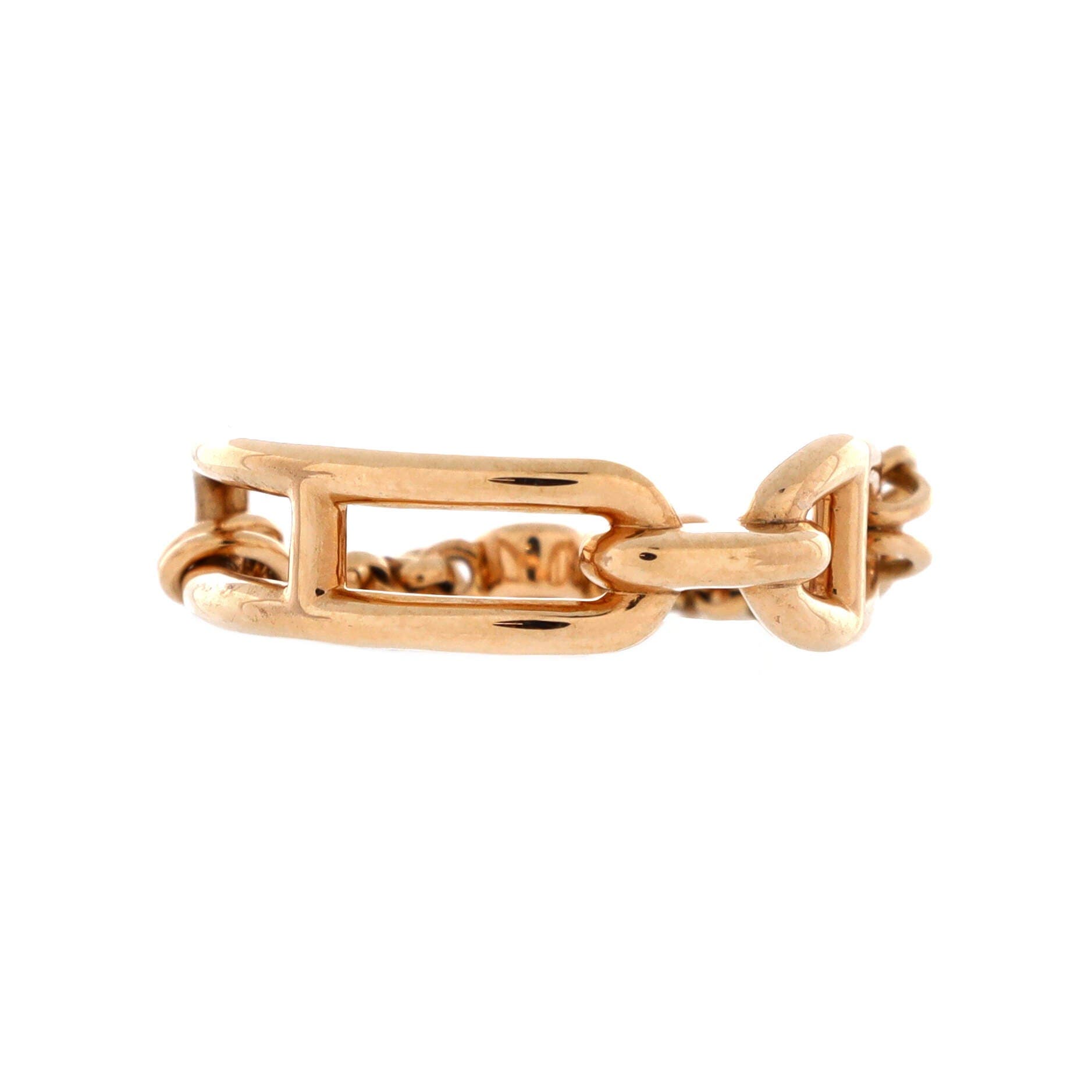Chaine d'Ancre Chaos Ring 18K Rose Gold with Diamonds Small, Main, color, Rose Gold