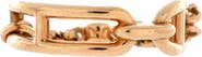 Pre-Owned Hermes Chaine d'Ancre Chaos Ring 18K Rose Gold with Diamonds Small