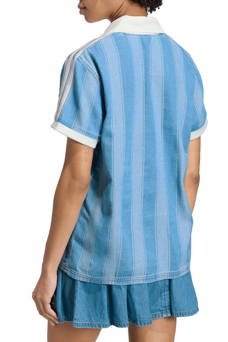 Denim Football Jersey, Alternate, color, INDIGO DENIM