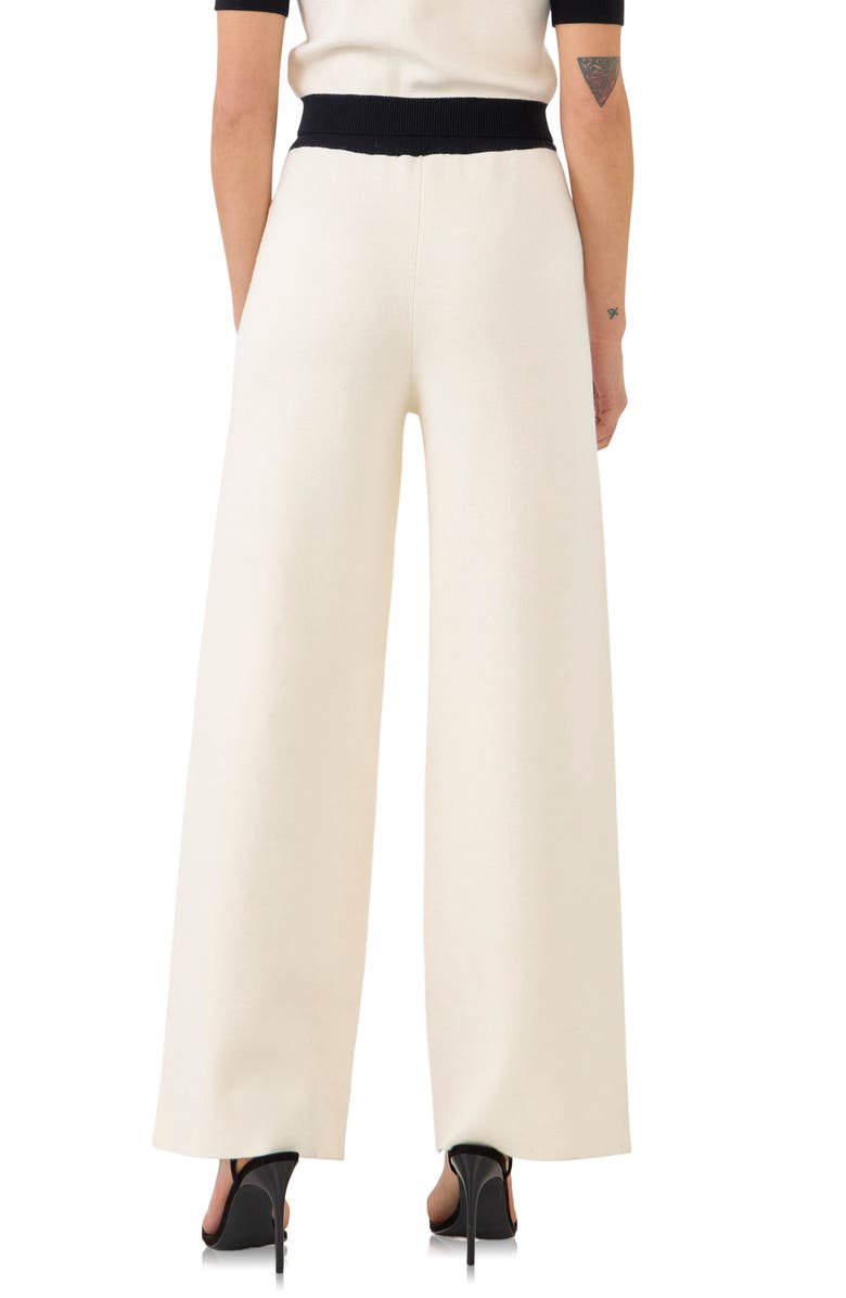 Endless Rose Contrast Knit Pants, Alternate, color, 