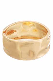Hammered Hinge Cuff Bracelet