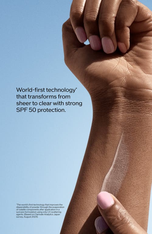 Shiseido Urban Environment Mineral Clear Sunscreen Broad Spectrum Spf 50+
