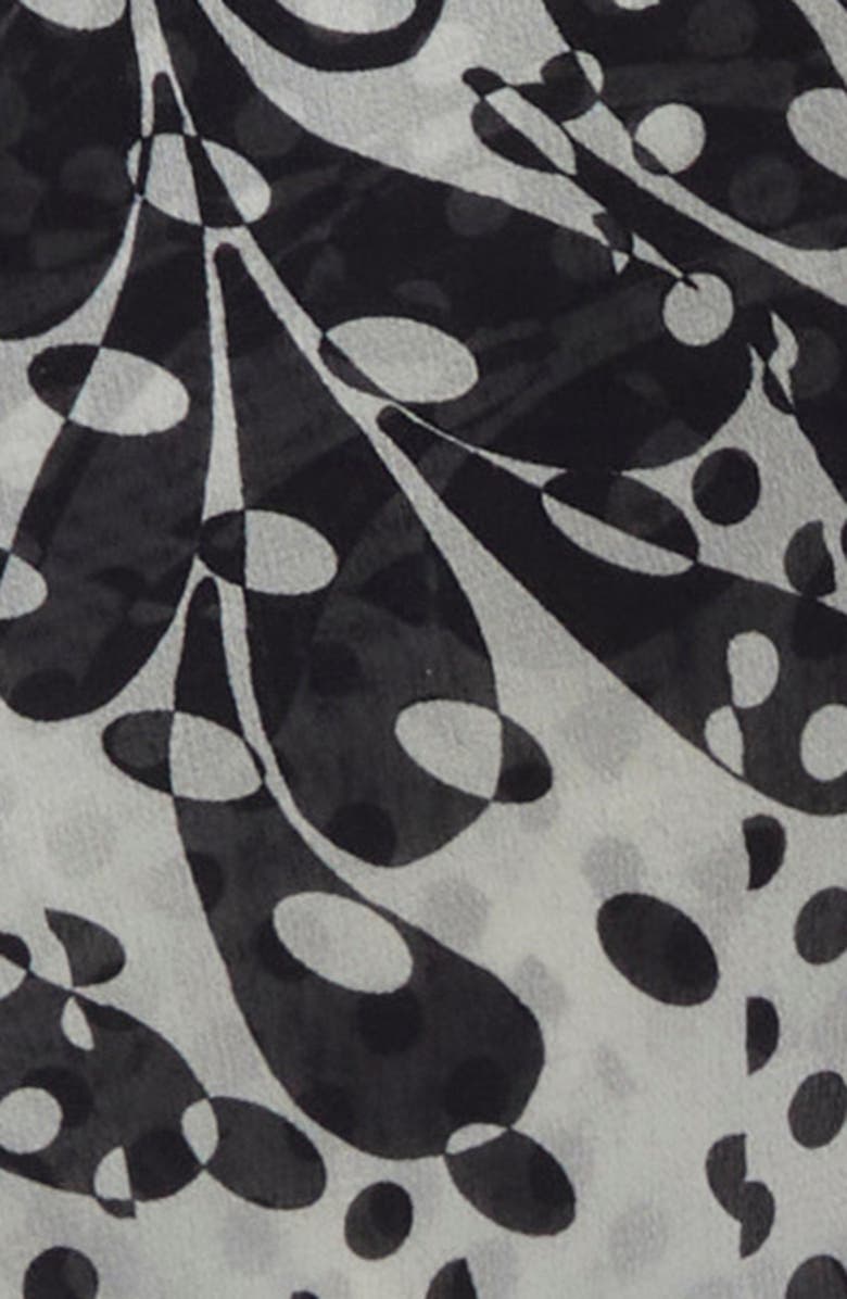 Dries Van Noten Pritty Polka Dot Silk Skirt Pants, Alternate, color, Ecru