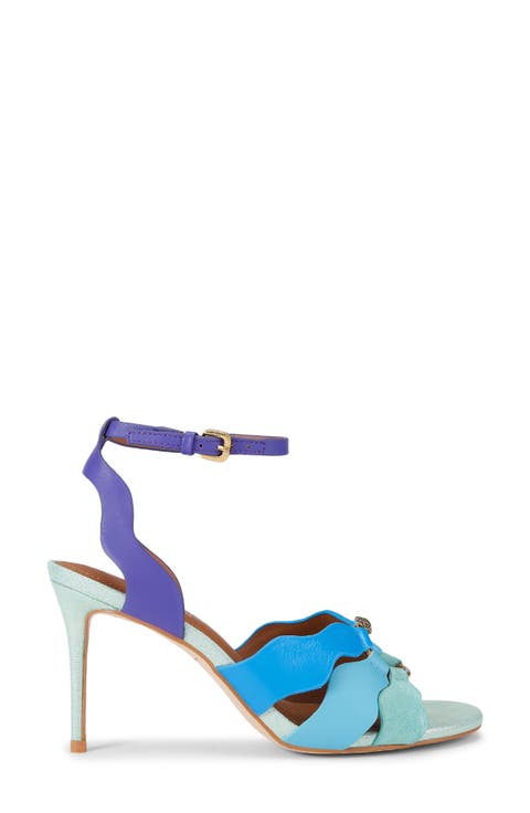 Sun Wave Ankle Strap Sandal (Women)