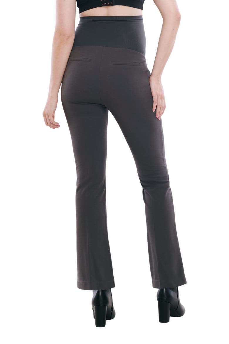 Mia Secret Fit Over the Belly Slim Straight Leg Pant, Alternate, color, Grey