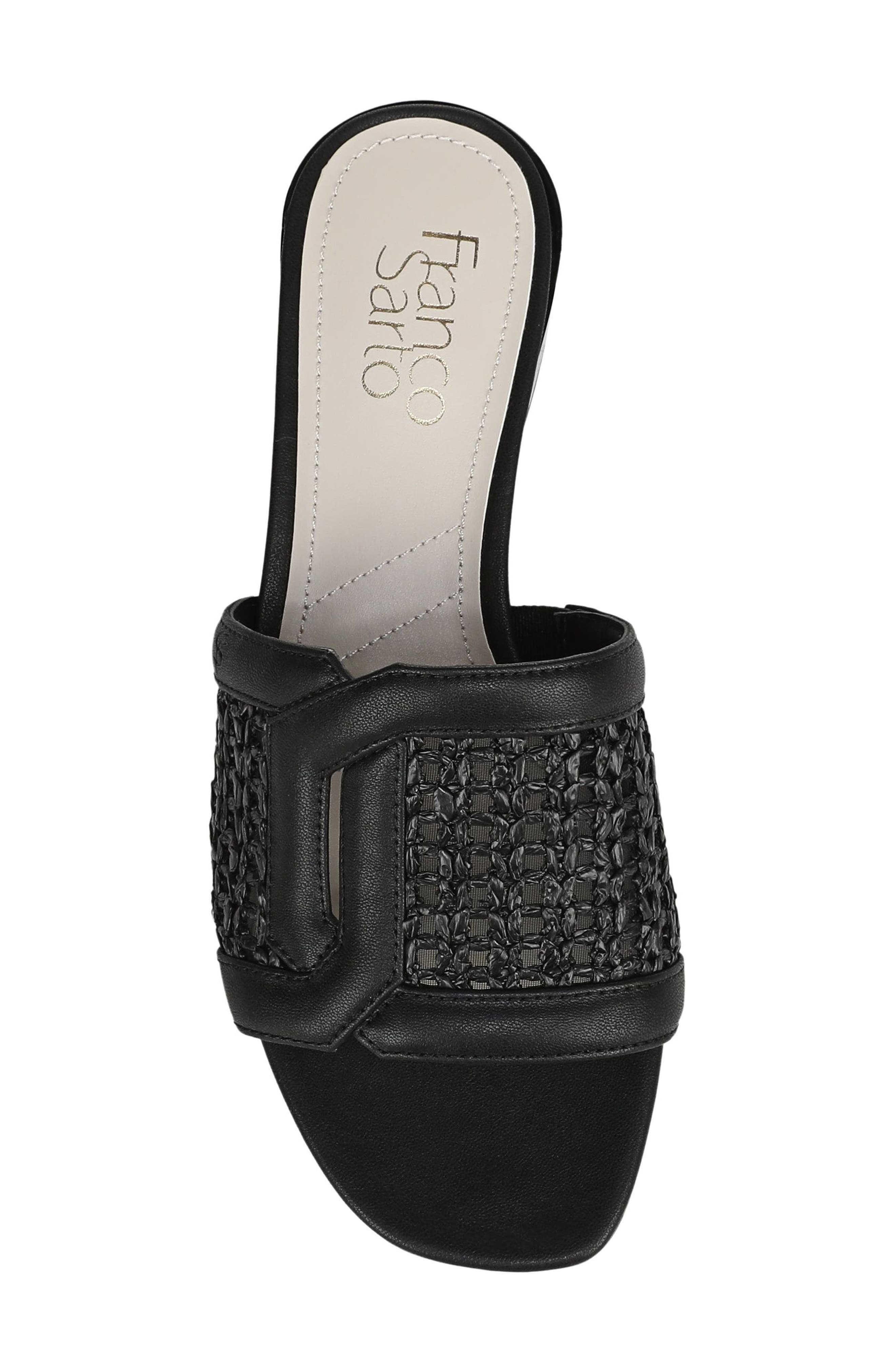 Franco Sarto Margot Slide Sandal, Alternate, color, Black
