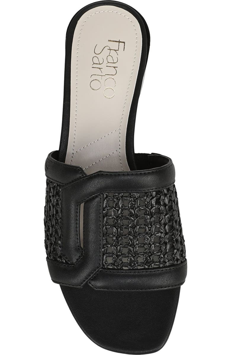 Franco Sarto Margot Slide Sandal, Alternate, color, Black
