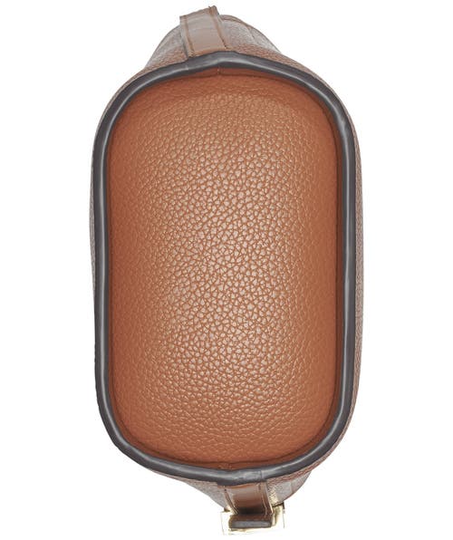 Shop Halston Jagger Medium Bucket Bag In Oak
