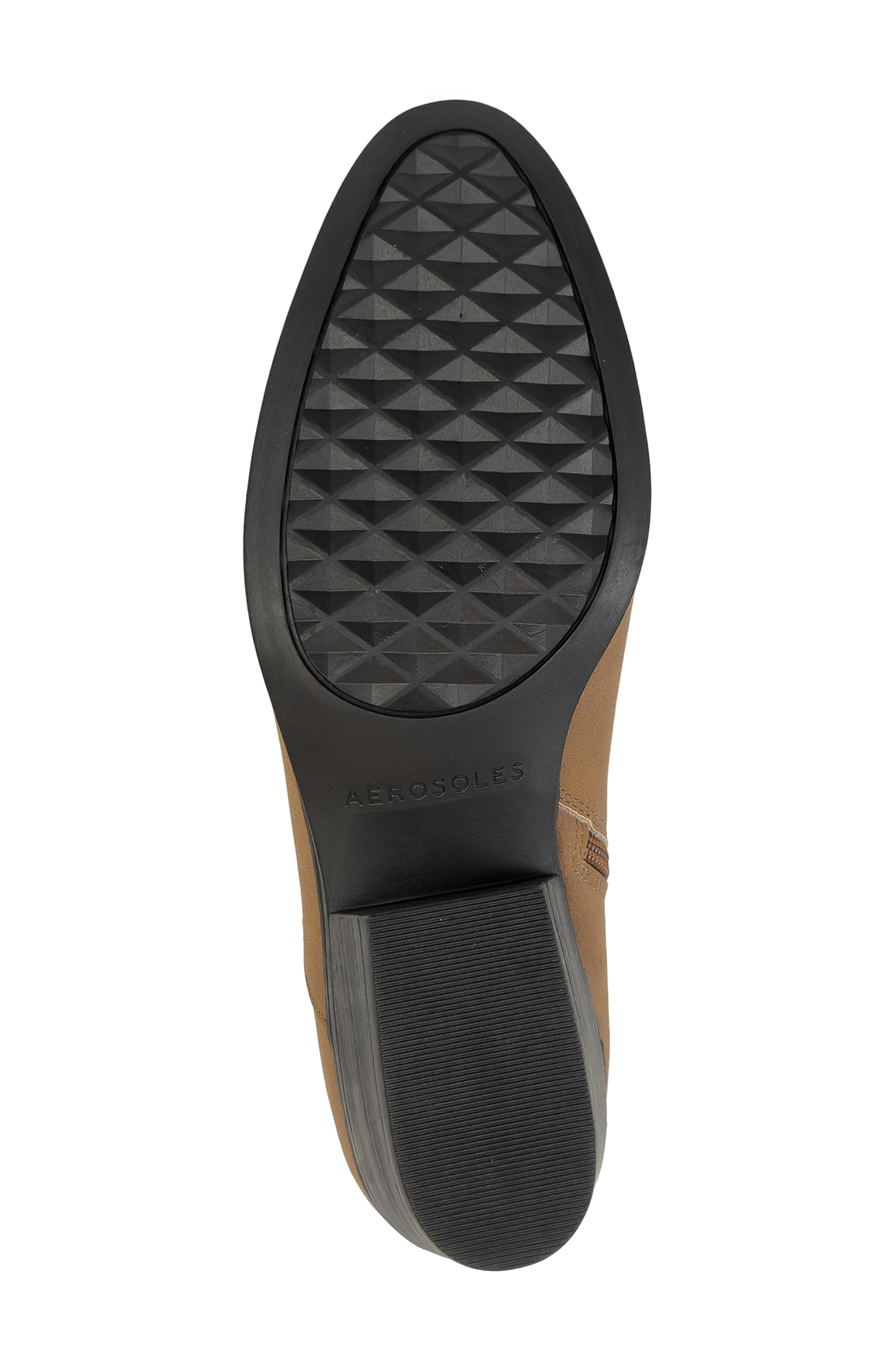 Cayu Almond toe Bootie, Alternate, color, TAN FX TUMBLED NUBUCK