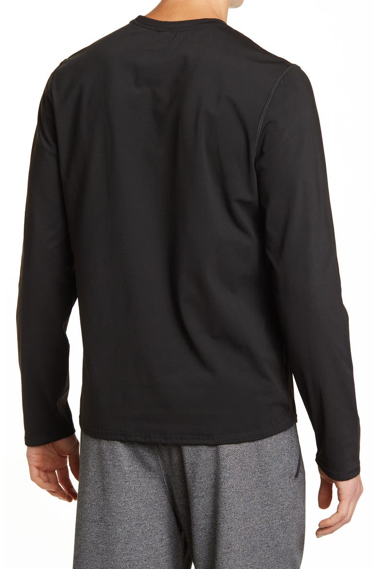 Ultralink Fleece Crew Neck, Alternate, color, BLACK