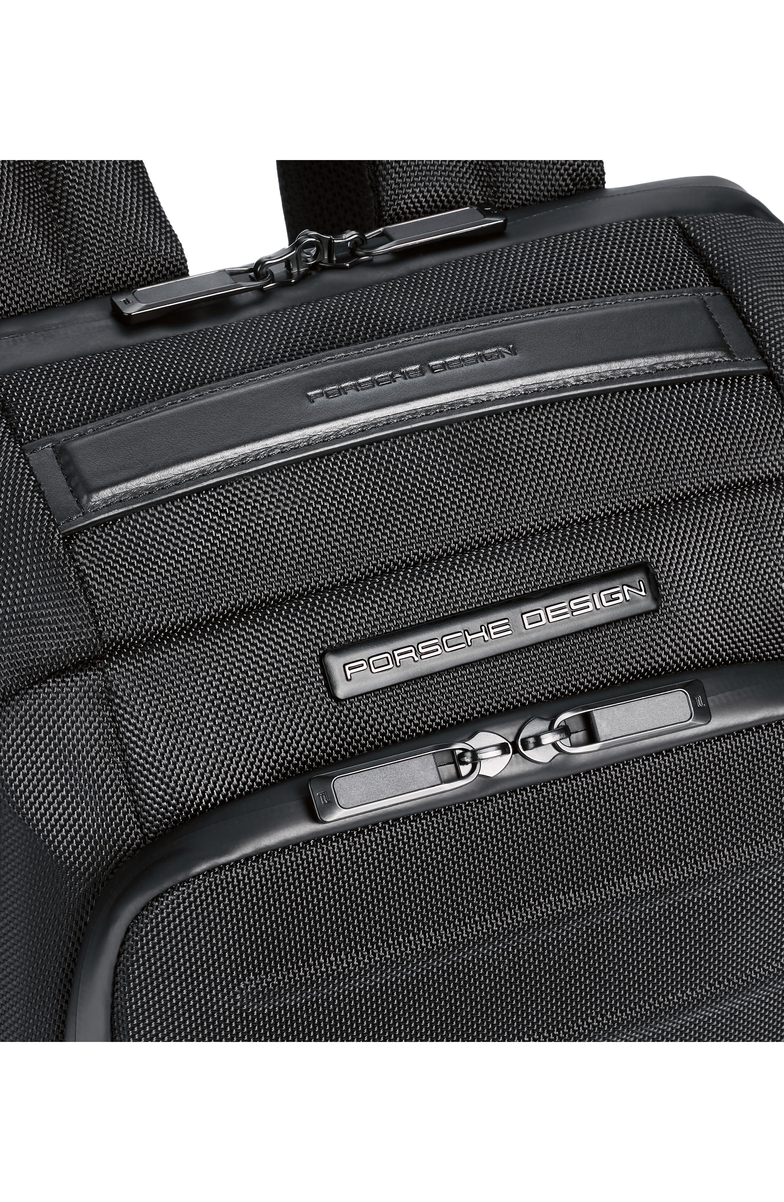 Porsche Design Roadster Pro Extra Small Backpack, Alternate, color, Black
