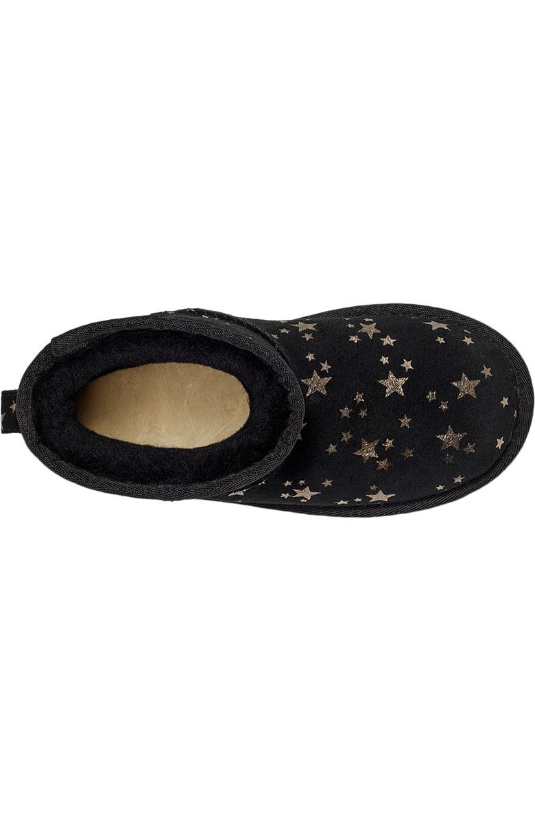 UGG<sup>®</sup> Kids' Classic Mini II Star Boot, Alternate, color,