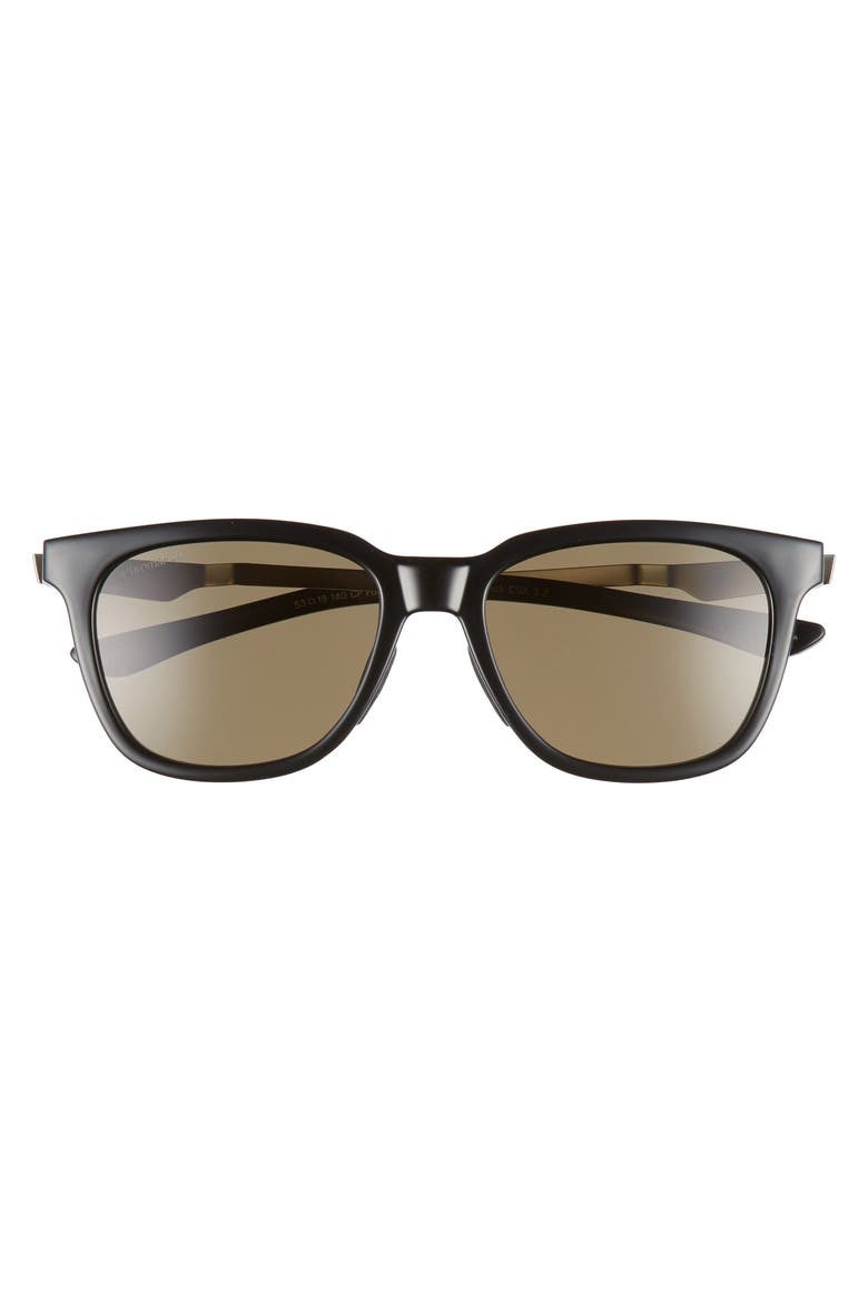 Roam 53mm ChromaPop™ Polarized Sunglasses, Alternate, color, BLACK/ GREEN