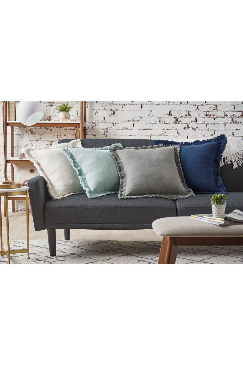 Sawyer Throw Pillow, Alternate, color, Off-White