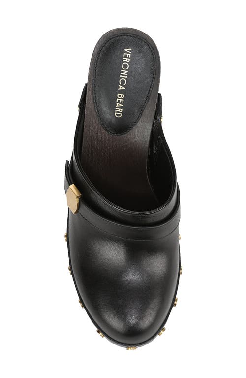 Veronica Beard Giana Platform Clog In Black