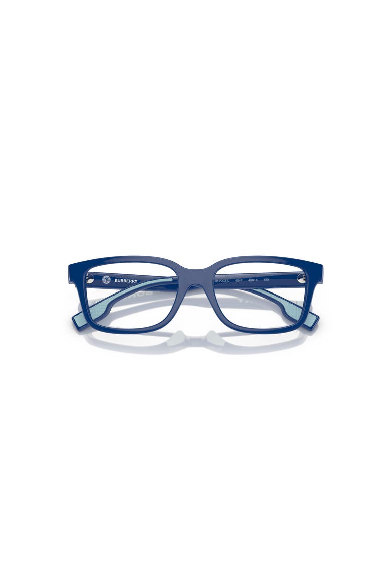 50mm Rectangle optical glasses, Alternate, color, Blue