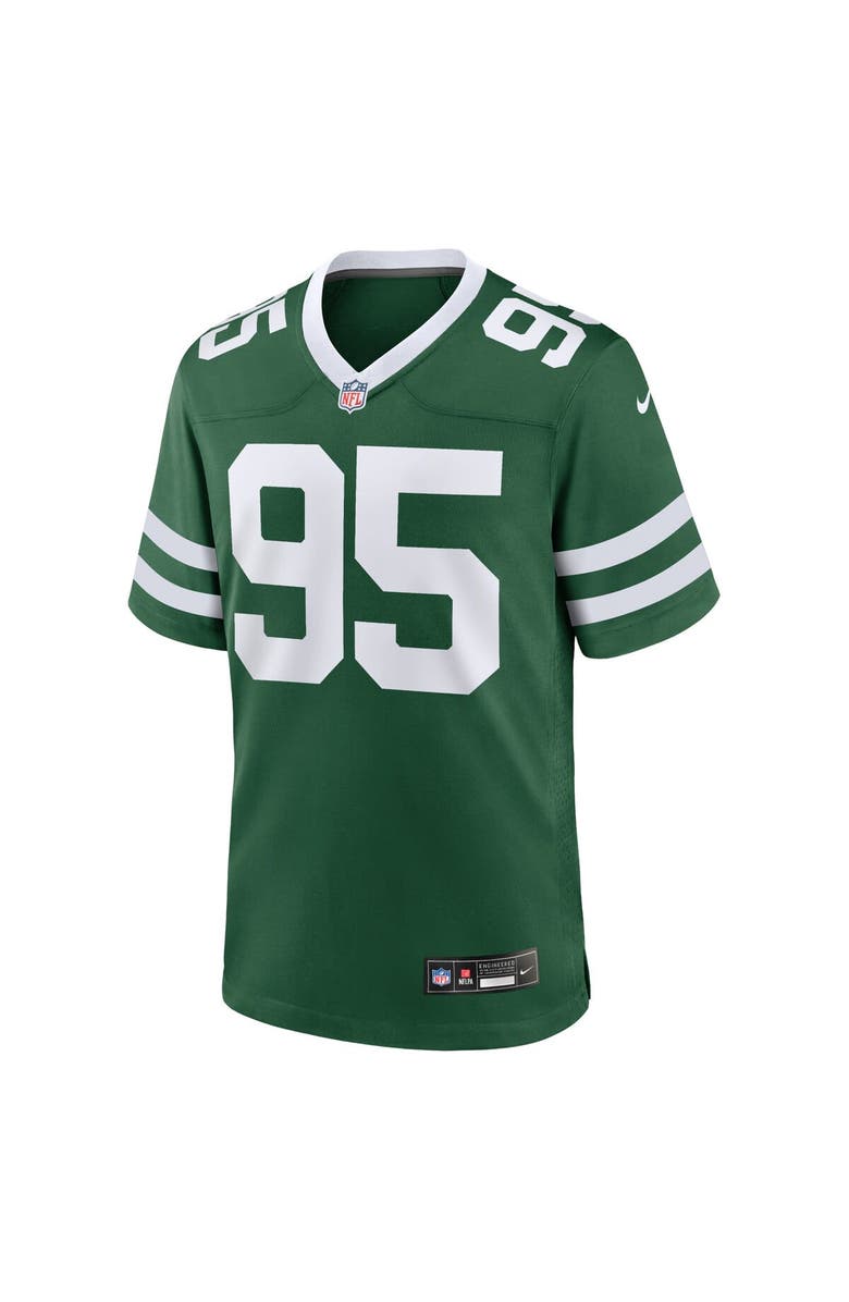 Nike Men's Nike Quinnen Williams Legacy Green New York Jets Game Jersey, Alternate, color, Green