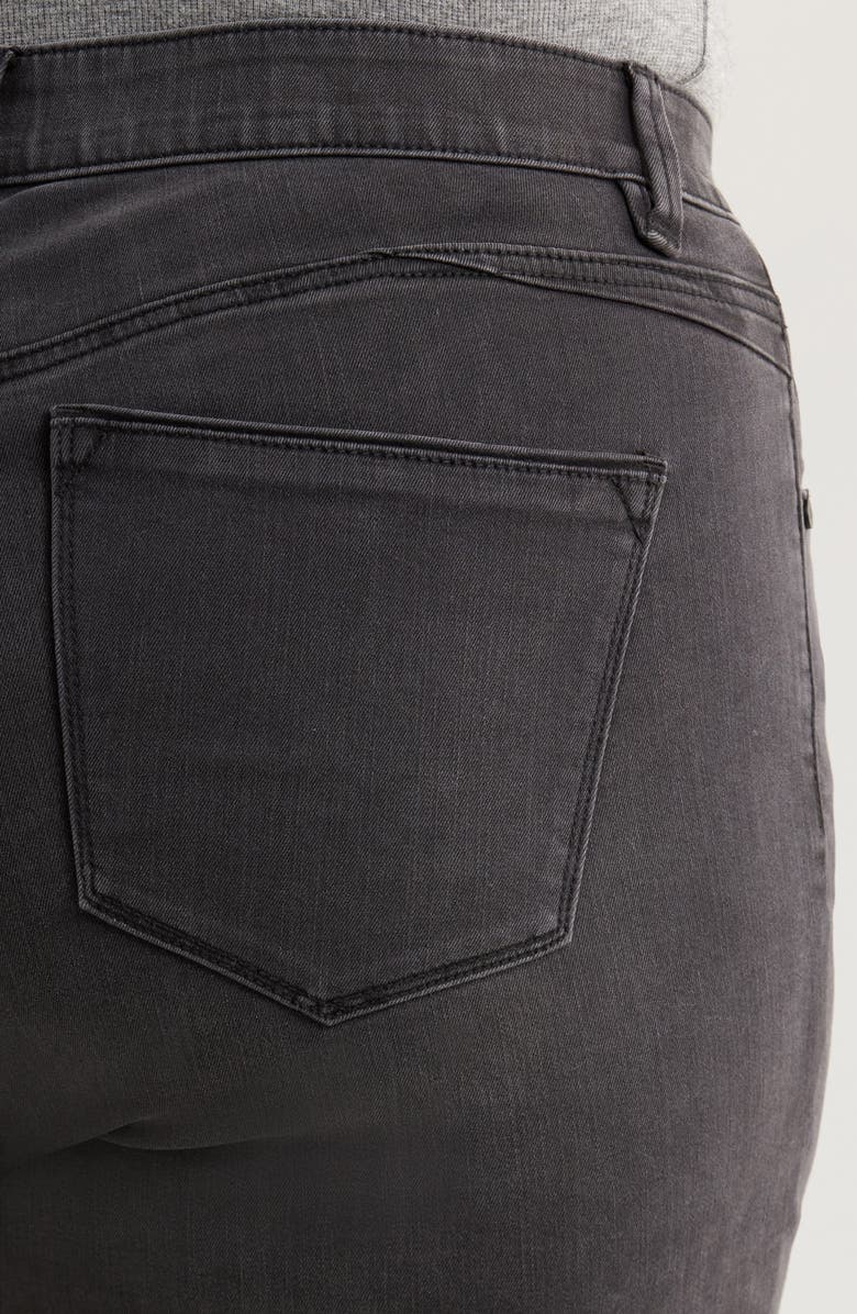 Wit & Wisdom 'Ab'Solution Out There High Waist Flare Leg Jeans, Alternate, color, Washed Black