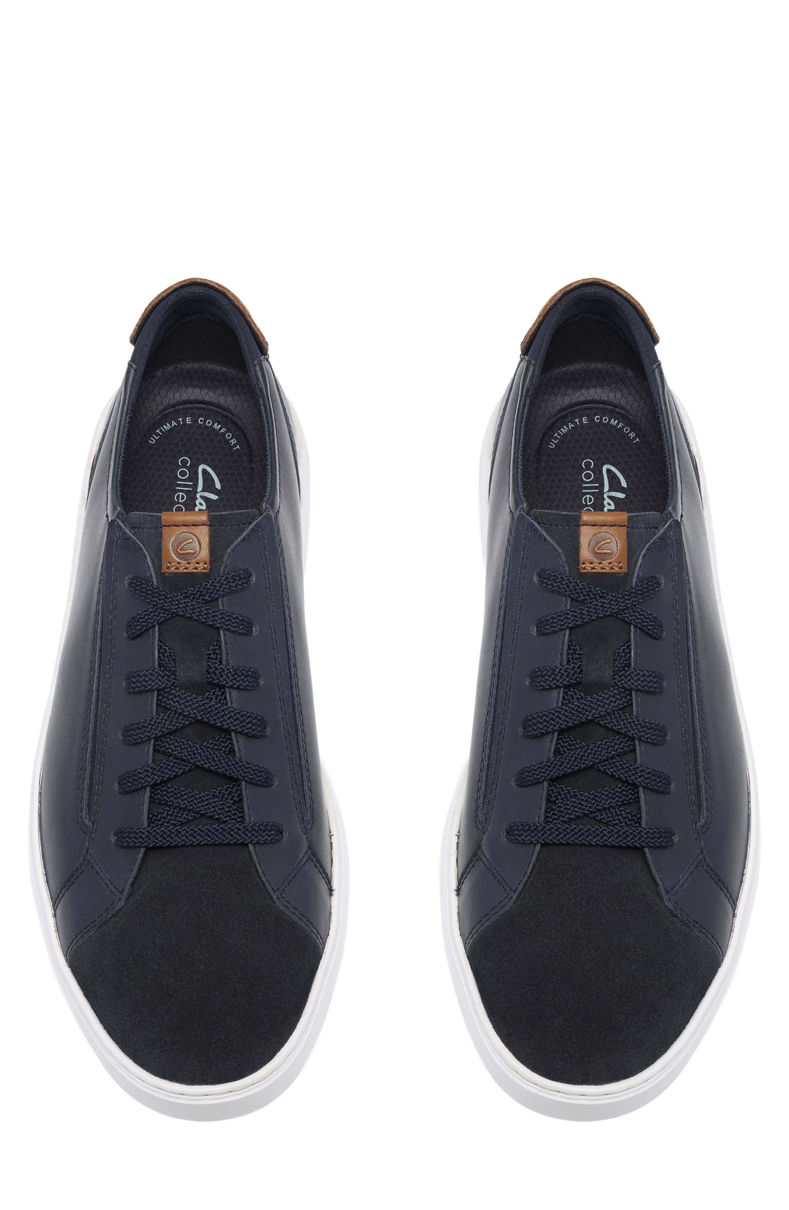 Flexwell Lace Sneaker, Alternate, color, NAVY COMBI