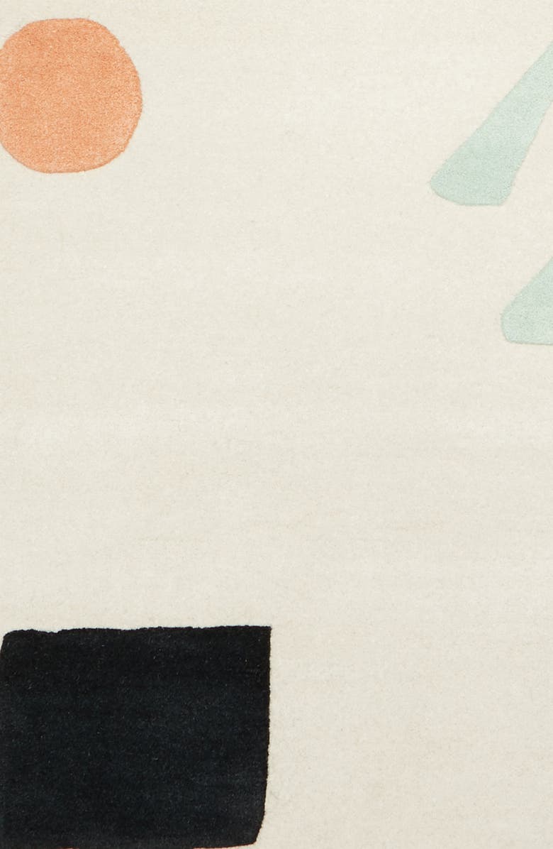 Cold Picnic Wanderers of the Desert Hand Tufted High/Low Pile Wool Rug, Alternate, color,