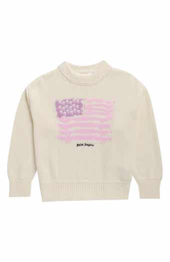 Kids' Palms Flag Knit Crewneck Sweater