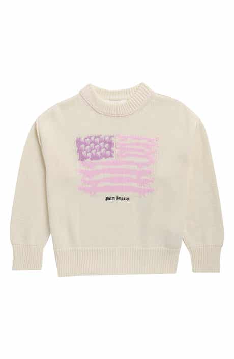 Kids' Palms Flag Knit Crewneck Sweater