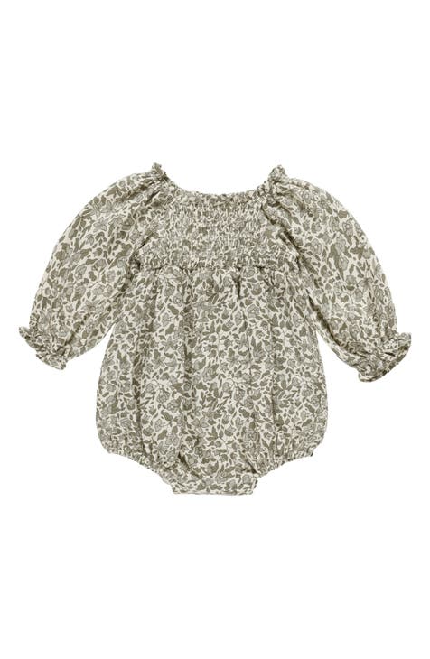 Quincy Mae Rosie Romper - Rose