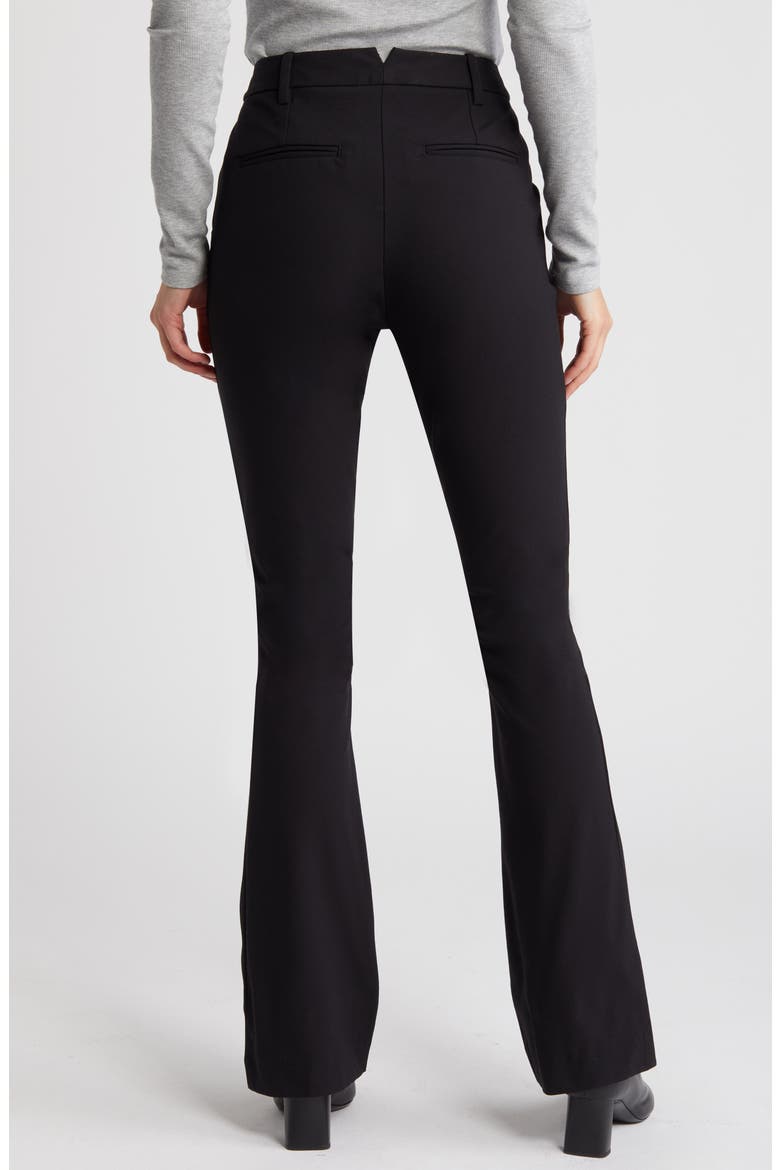 Donna Flare Pants, Alternate, color, BLACK