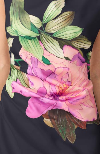 Eris Sleeveless Velvet Lace Midi Dress