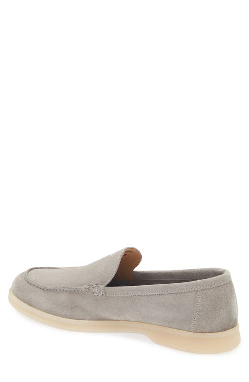Bruno Magli Primo Leather Loafer In Grey Suede