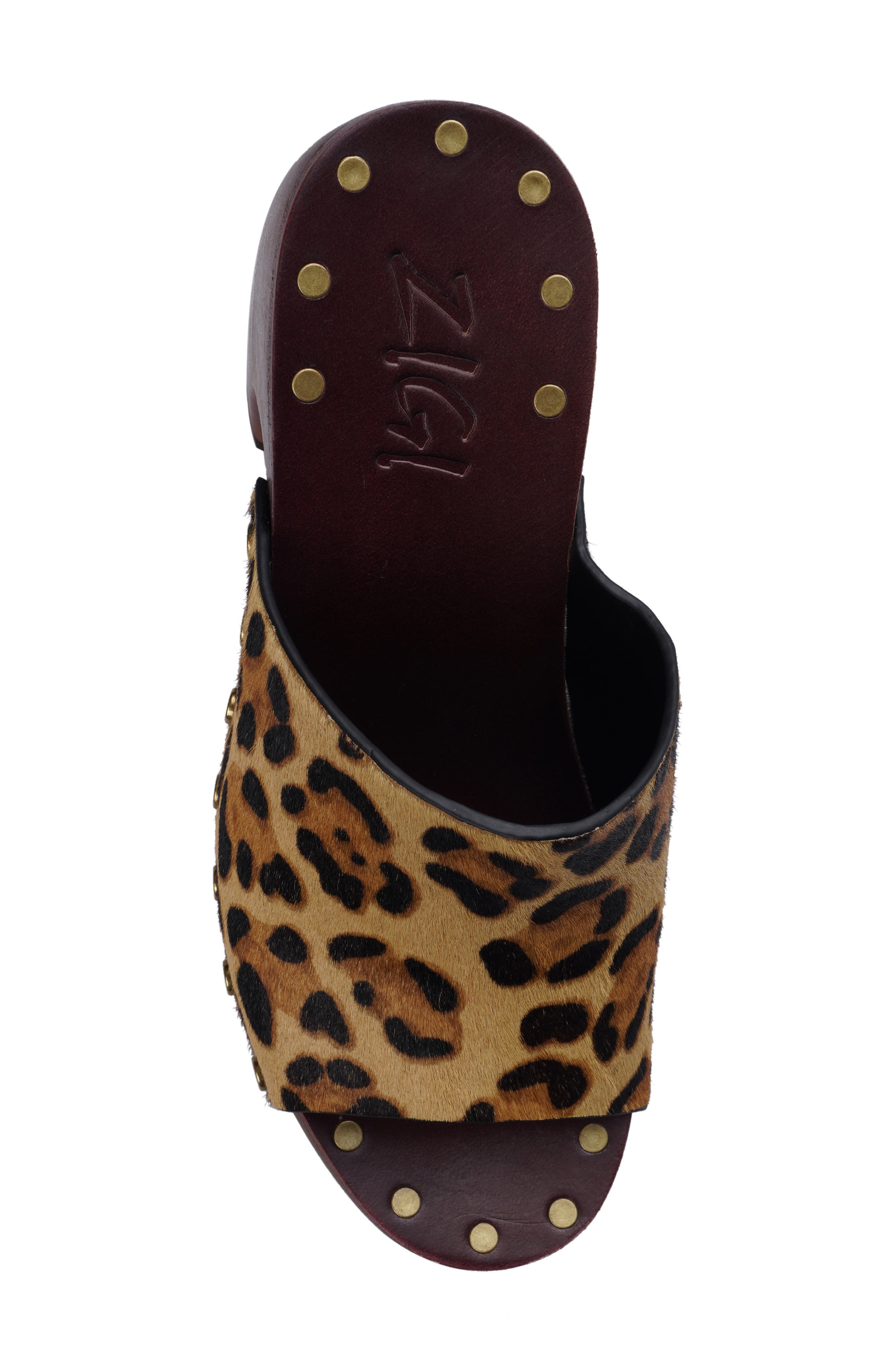 Xyla Platform Sandal, Alternate, color, LEOPARD