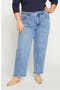 Distressed Washed Indigo Blue