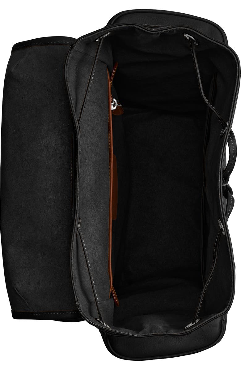 COACH Hitch Leather Backpack, Alternate, color,