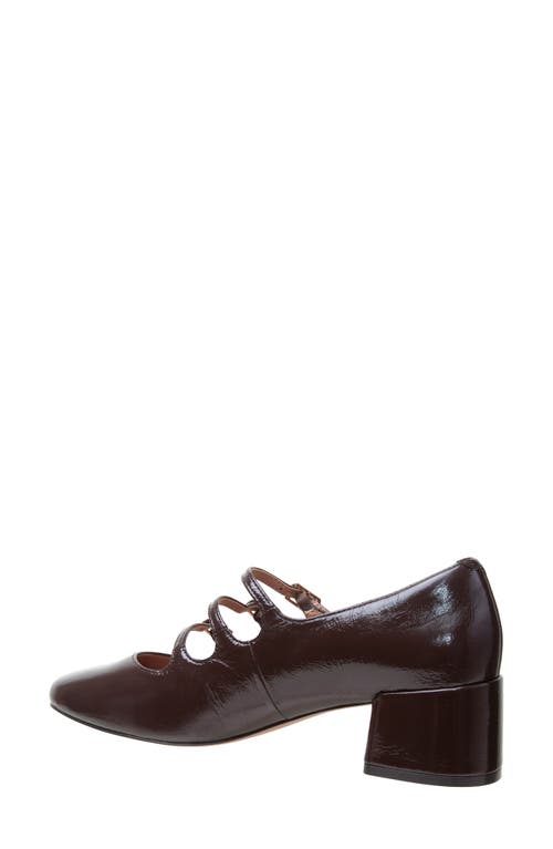 Linea Paolo Mariana Mary Jane Pump In Brown