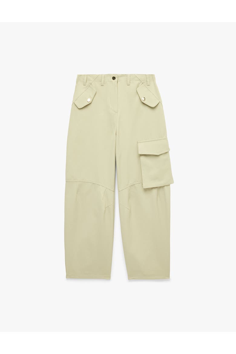 Relaxed Fit Cotton Cargo Trousers, Alternate, color, KHAKI