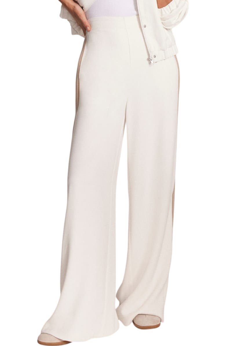 MINT VELVET Side Stripe Trouser, Main, color, Ivory