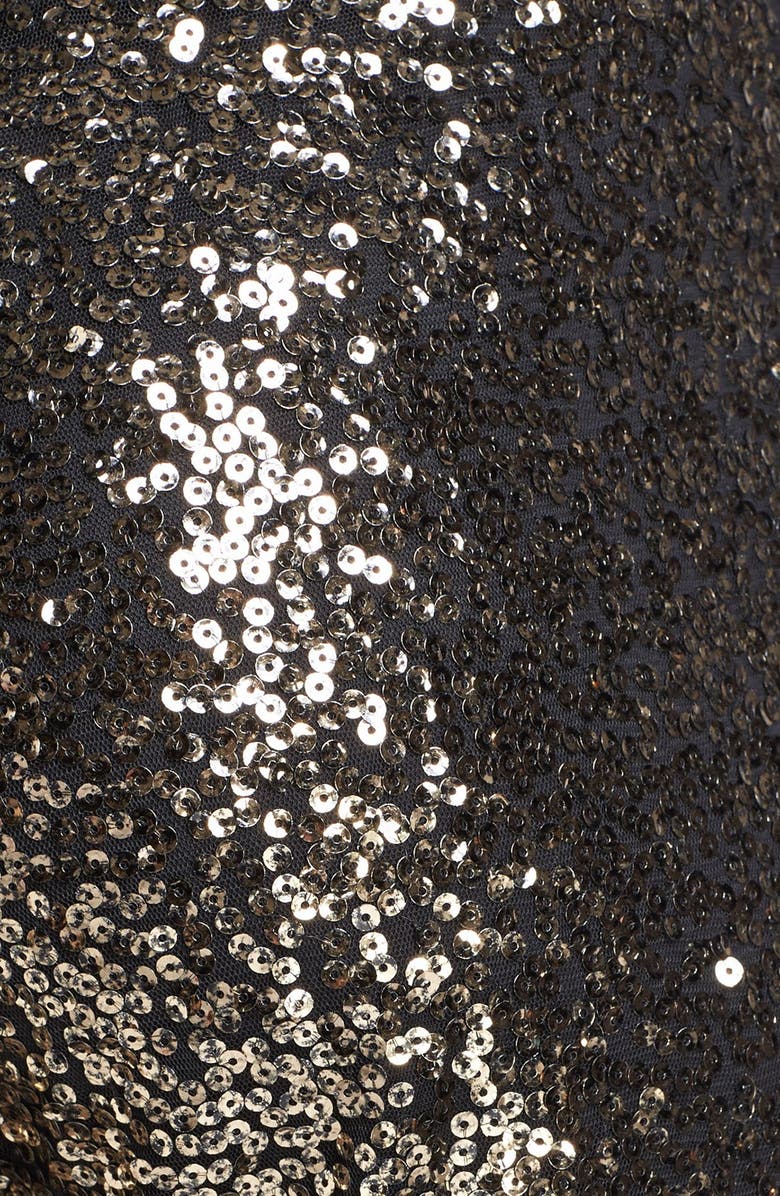 WAYF Crop Sequin Track Pants, Alternate, color,