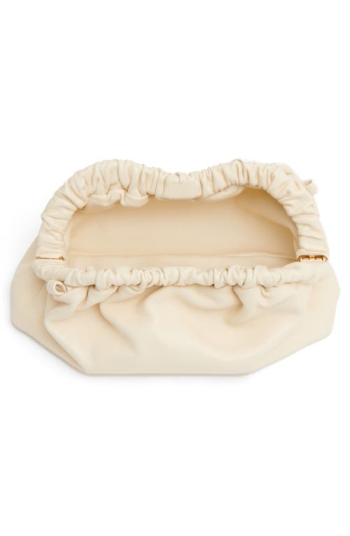 Mansur Gavriel Mini Cloud Clutch In Jasmine