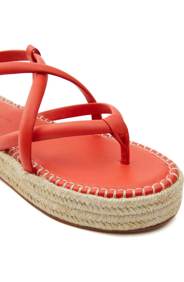 Lafayette 148 New York Zoe Slingback Espadrille Platform Sandal, Alternate, color,
