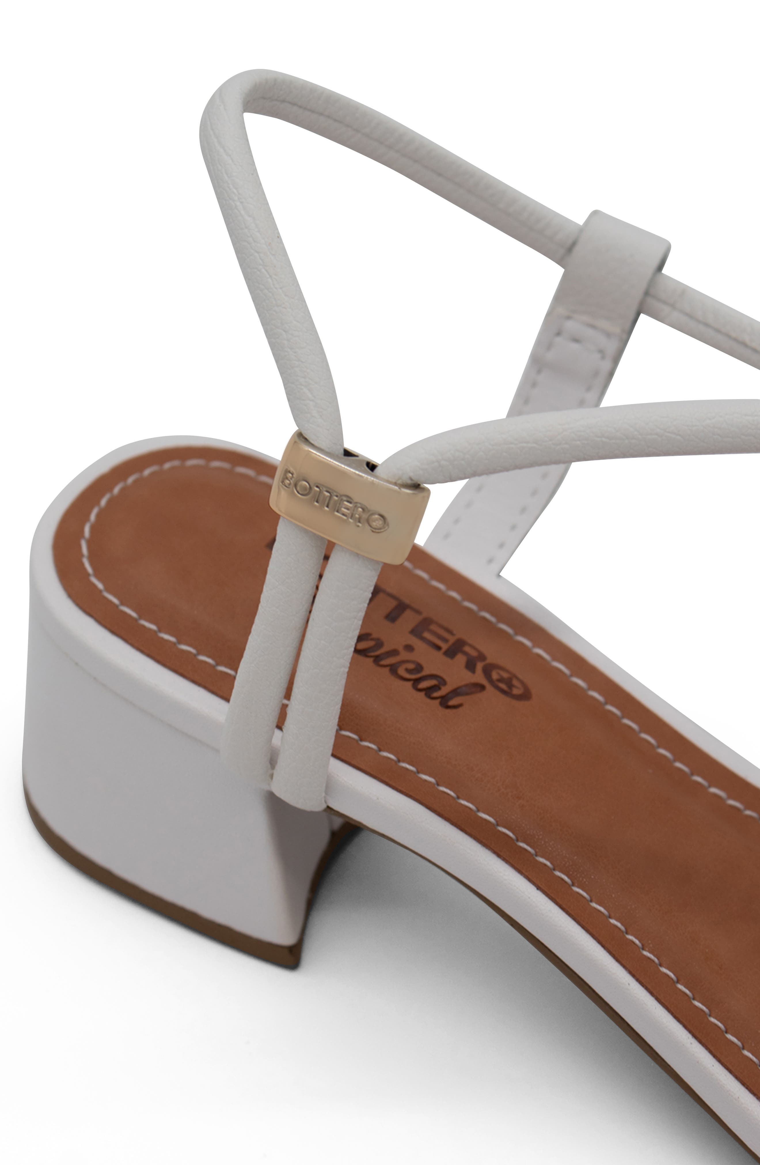 Bottero Tropical Summer Sandal, Alternate, color, Blanco
