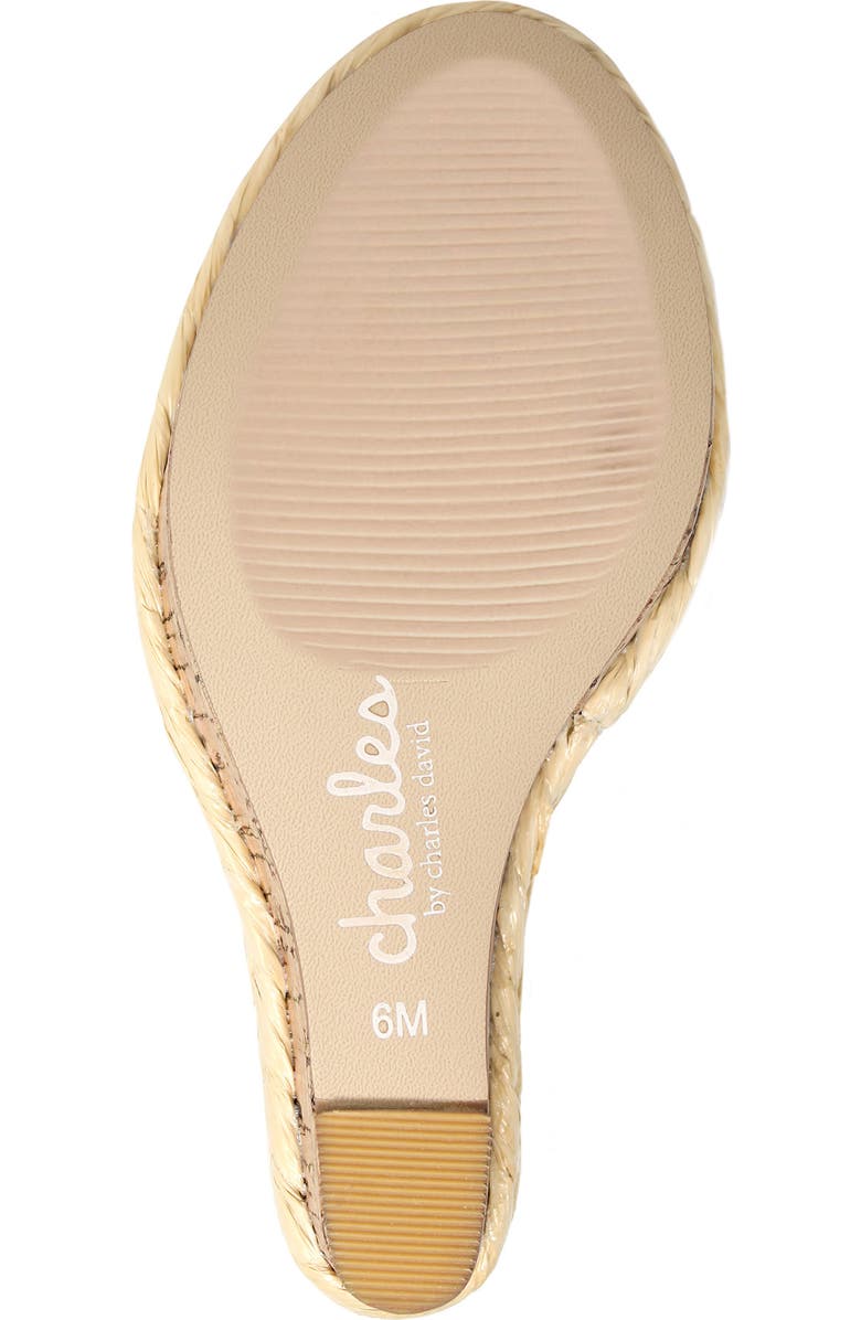 Charles by Charles David Assemble Platform Wedge Sandal, Alternate, color,