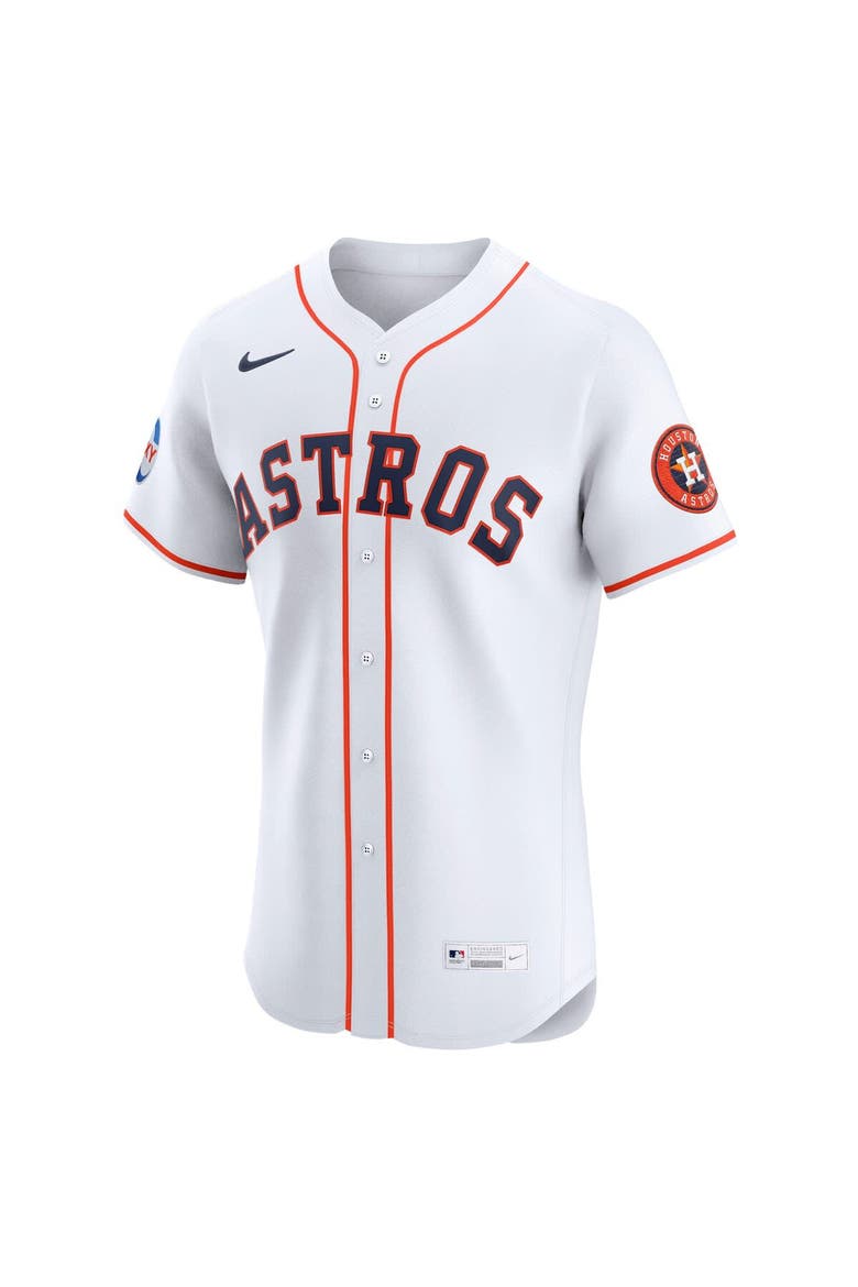 Men's Nike White Houston Astros Home Elite Jersey, Alternate, color, White