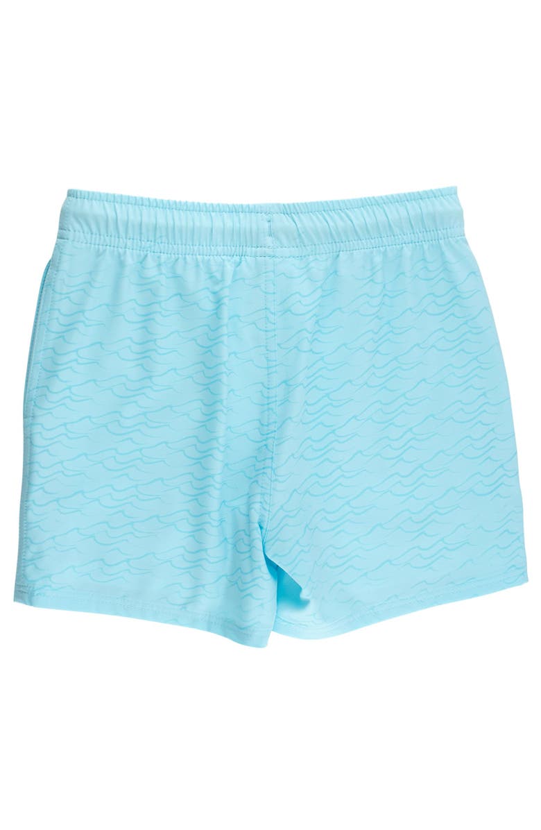 RuggedButts Color Changing Performance Hybrid Swim Trunks, Alternate, color, Blue Breeze Bay