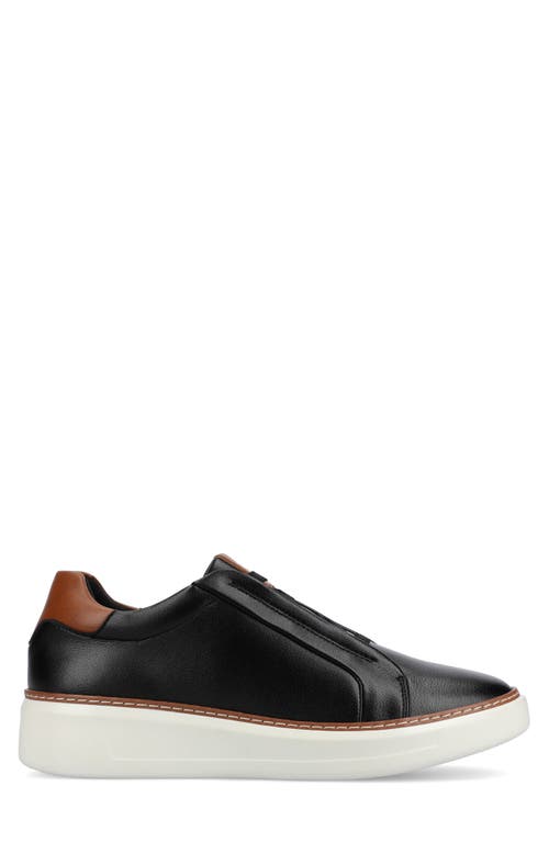 Vance Co. Vance Co Forbes Luxe Low Top Sneaker In Black
