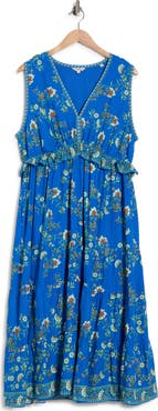 MAX STUDIO Sleeveless Surplice Maxi Dress