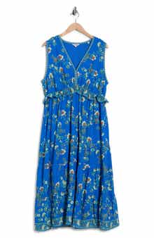 MAX STUDIO Sleeveless Surplice Maxi Dress