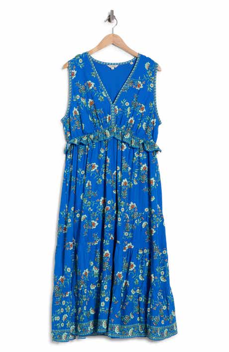MAX STUDIO Sleeveless Surplice Maxi Dress