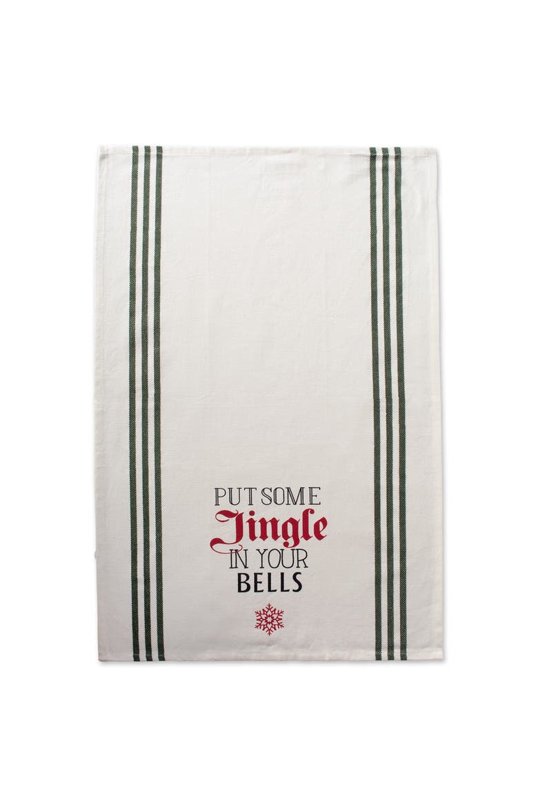 Asst Stag Christmas Print Dishtowel Set/3, Alternate, color, Christmas Stag